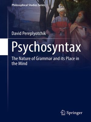 cover image of Psychosyntax